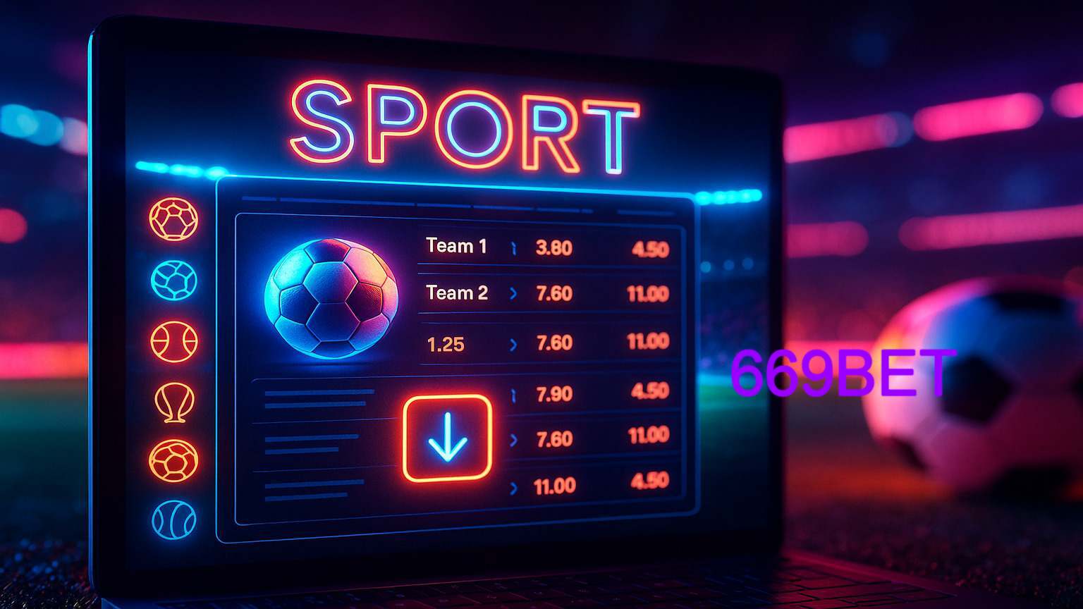 Variedade de Esportes